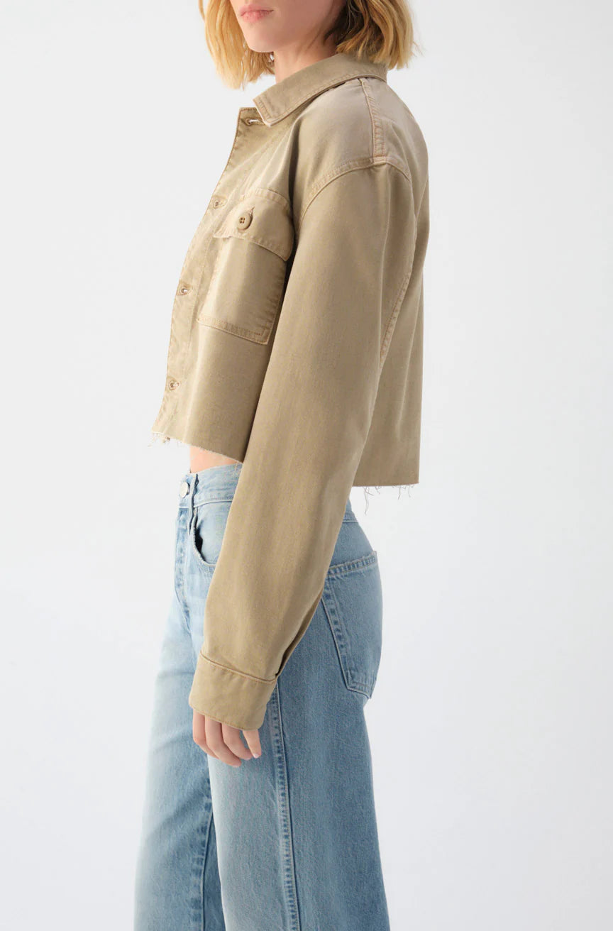 【oan】Carly Aging Tracker Jacket Carly Jacket - Khaki | Sanctum Style